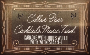 Cellar Door Craft Cocktails And Live Entertainment